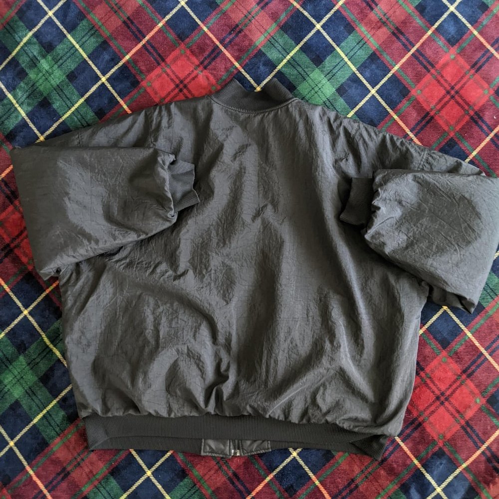 Men's vintage 90's Nike Reversible Quilted Bomber Jacket - XXL - Picture 9 of 10